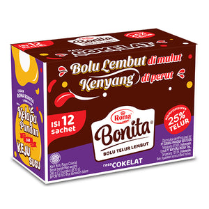 ROMA BONITA CHOCOLATE CUP CAKE 6BOX X 12 X 30G