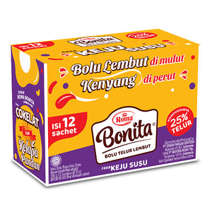 ROMA BONITA CHEESE CUP CAKE 6BOX X 12 X 30G