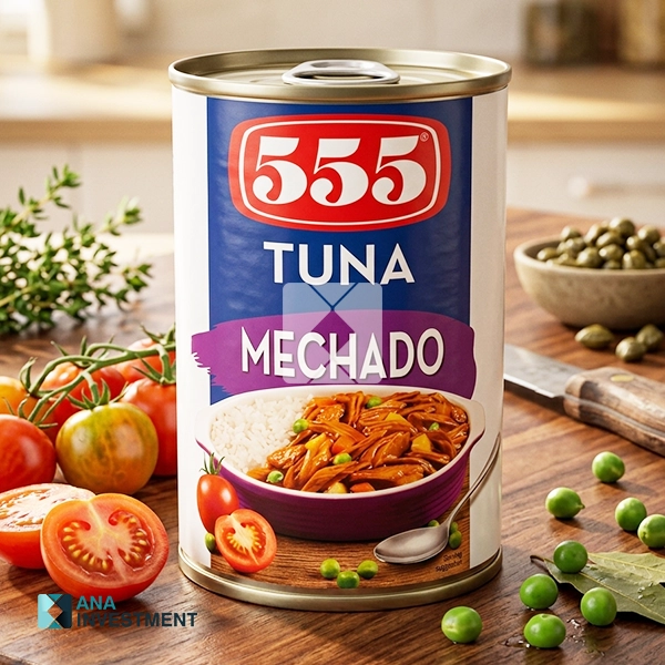 555 TUNA MECHADO 155G X 50