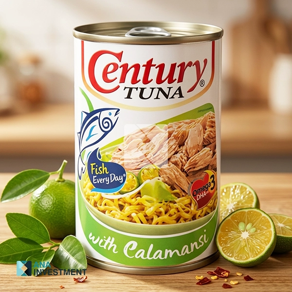 CENTURY TUNA FLAKES CALAMANSI 155G X 50 