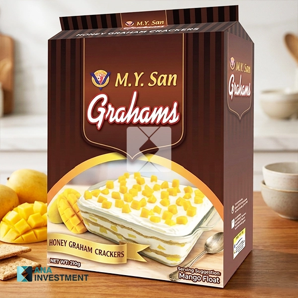 M.Y.SAN GRAHAM HONEY 210G X 24