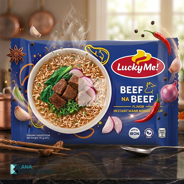 LUCKY ME INSTANT NOODLES BEEF NA BEEF 55G X 72 