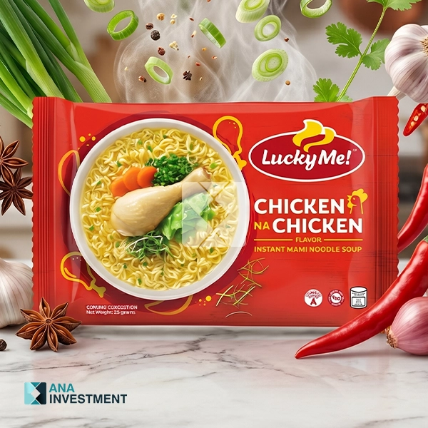 LUCKY ME INSTANT NOODLES CHICKEN NA CHICKEN MAMI 55G X 72 