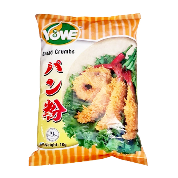 YOWE BREAD CRUMB WHITE 1KG  X 10 (copy)