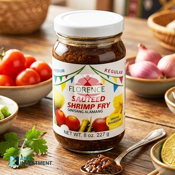 FLORENCE GINISANG ALAMANG (SAUTEED SHRIMP FRY) REGULAR 227G X 24 