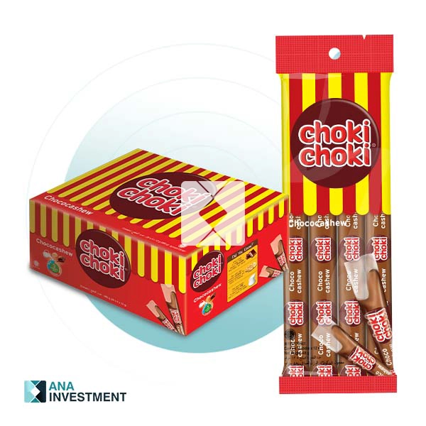 CHOKI CHOKI CHOCOCASHEW 12G X 6BX X 20BDL