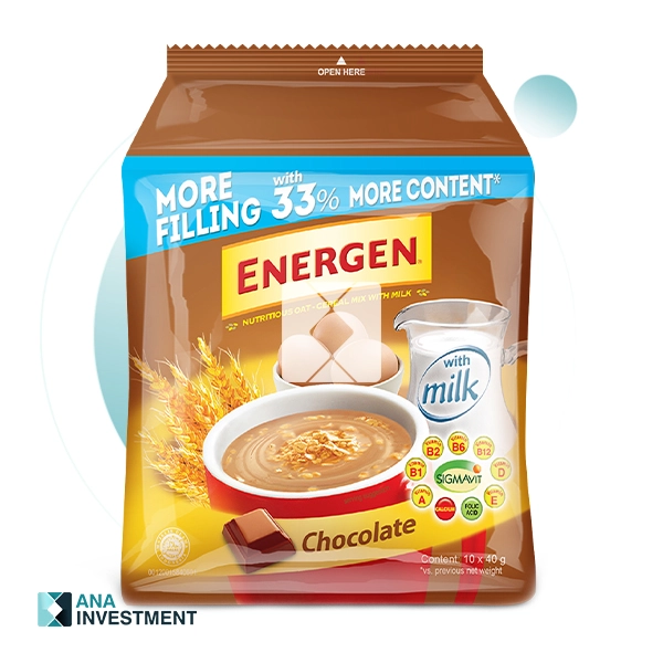 ENERGEN CHOCOLATE 24BDL X 10 X 40G