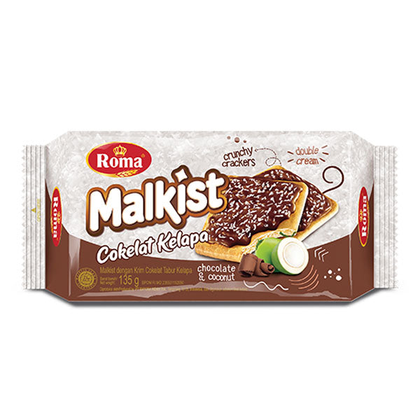 ROMA MALKIST COKELAT KELAPA 30PACKS X 95G