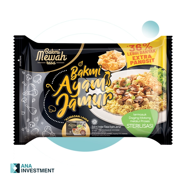 BAKMI MEWAH RASA AYAM JAMUR 150G X 20