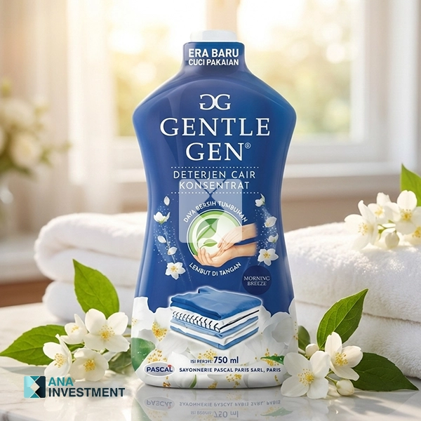GENTLEGEN DETERGENT MORNING BREEZE 750ML X 6