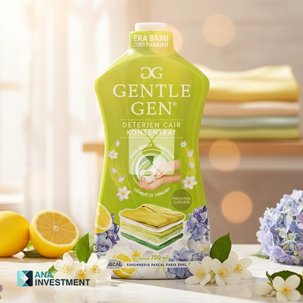 GENTLEGEN DETERGENT PARISENNE GARDEN 750ML X 6