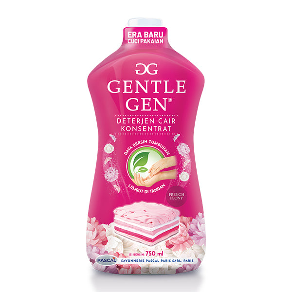 GENTLEGEN DETERGENT FRENCH PEONY 750ML X 6