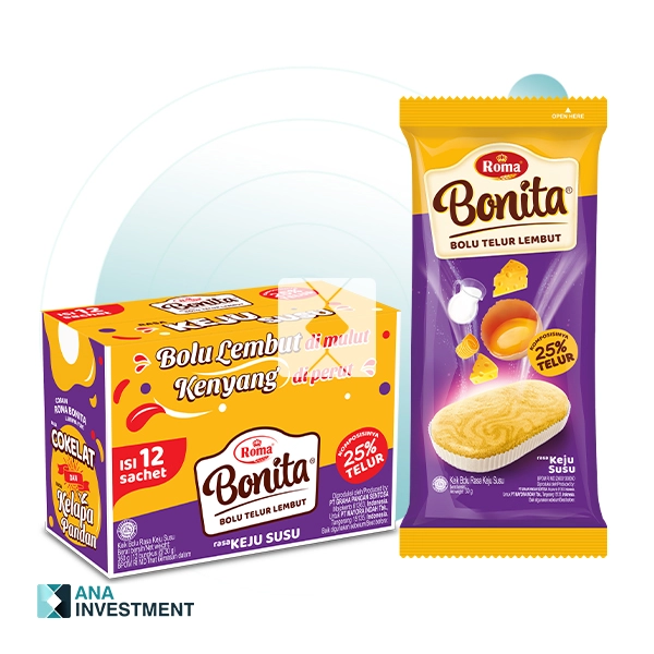 ROMA BONITA CHEESE CUP CAKE 6BX X 12 X 30G