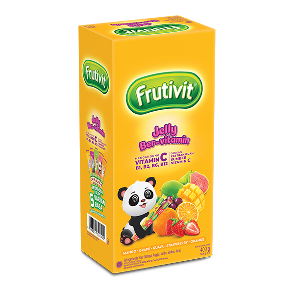 FRUTIVIT JELLY VITAMINS STICK 9BX X 20PCS X 20G