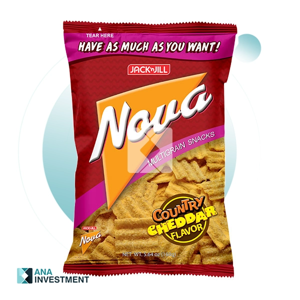 JACK 'N JILL NOVA COUNTRY CHEDDAR FLAVOR 78G X 50