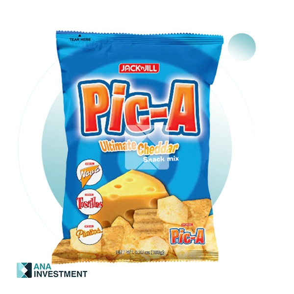 JACK 'N JILL PIC-A ULTIMATE CHEDDAR 180G X 18