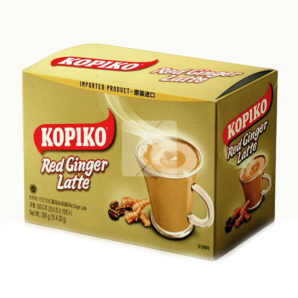 KOPIKO RED GINGER LATTE 20G X 180