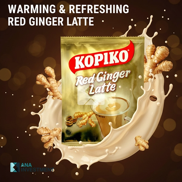 KOPIKO RED GINGER LATTE 20G X 180