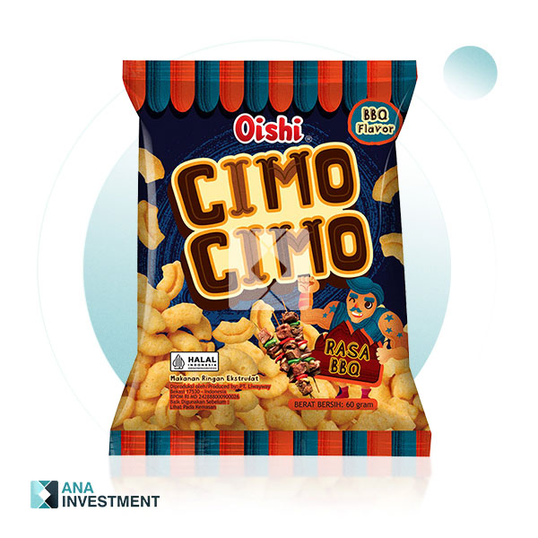OISHI CIMO CIMO BBQ FLAVOR 60G X 24
