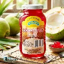 FLORENCE COCONUT GEL IN SYRUP NATA DE COCO RED 340G X 24 