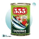 555 SARDINES IN TOMATO SAUCE 155G X 100