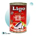 555 SARDINES IN TOMATO SAUCE WITH CHILLI 155G X 100