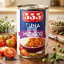 555 TUNA MECHADO 155G X 50